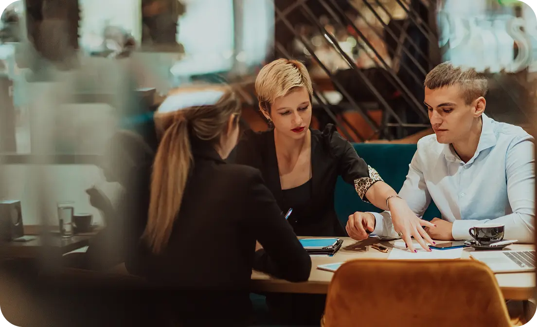 English-speaking French legal team advising a client